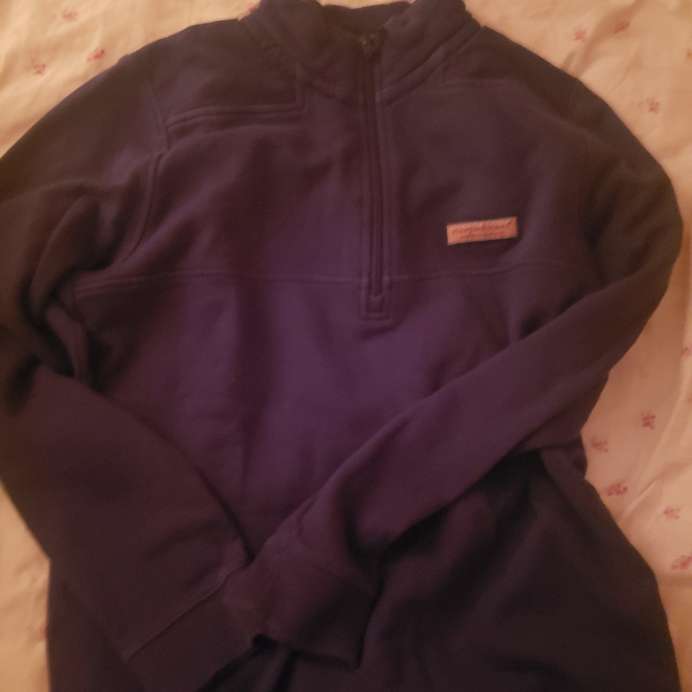 NWOT Vineyard vines quarterzip youth large